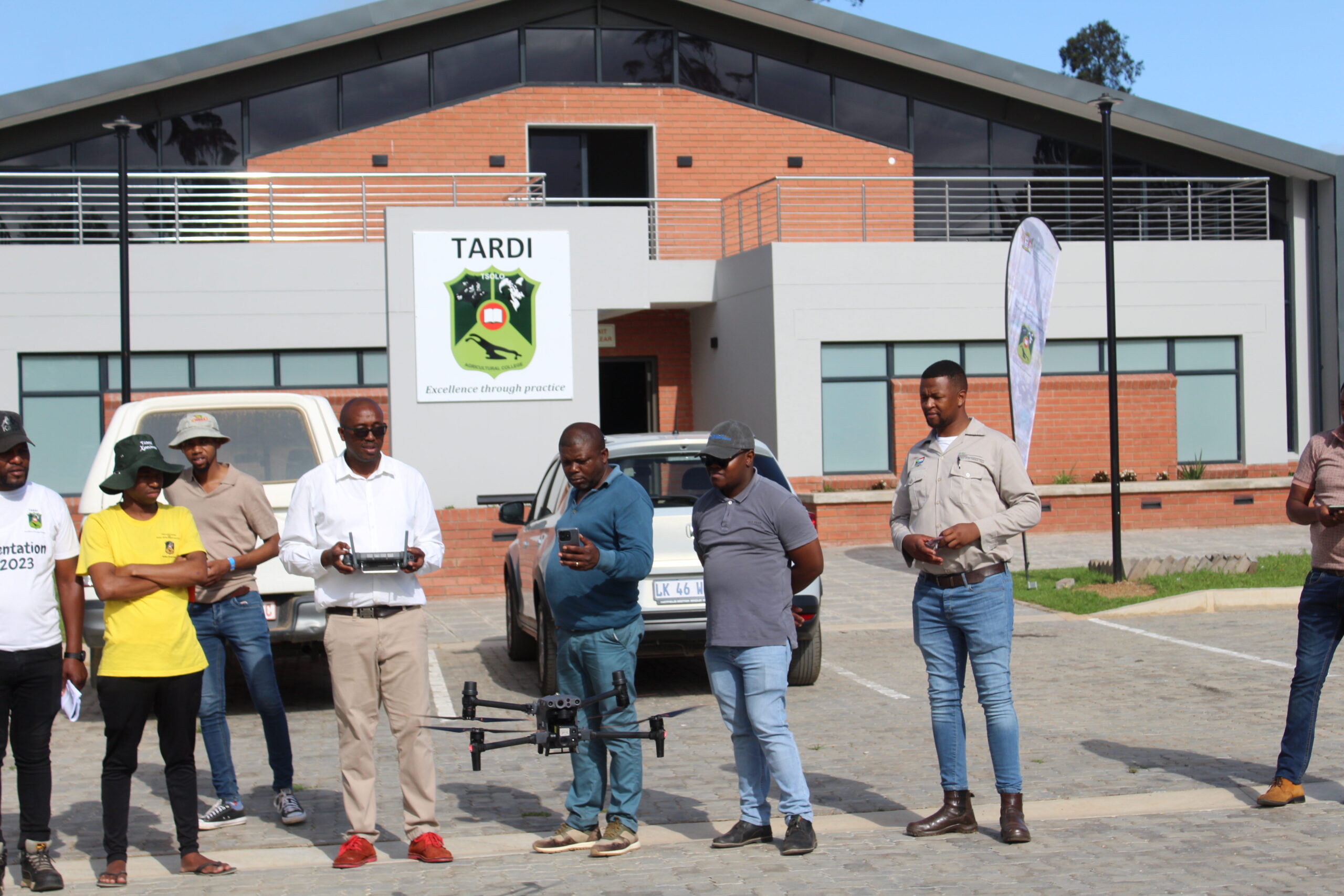 Tsolo Agriculture Rural Develpment Institute Drone Demonstration Image